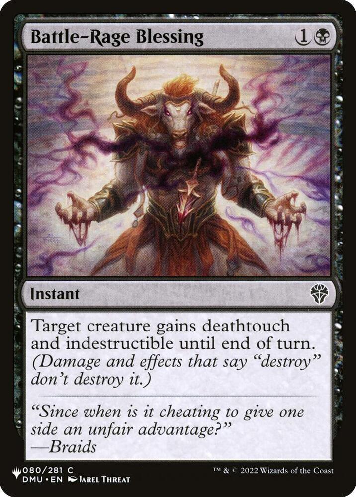 Battle-Rage Blessing (080/281) (LIST)
