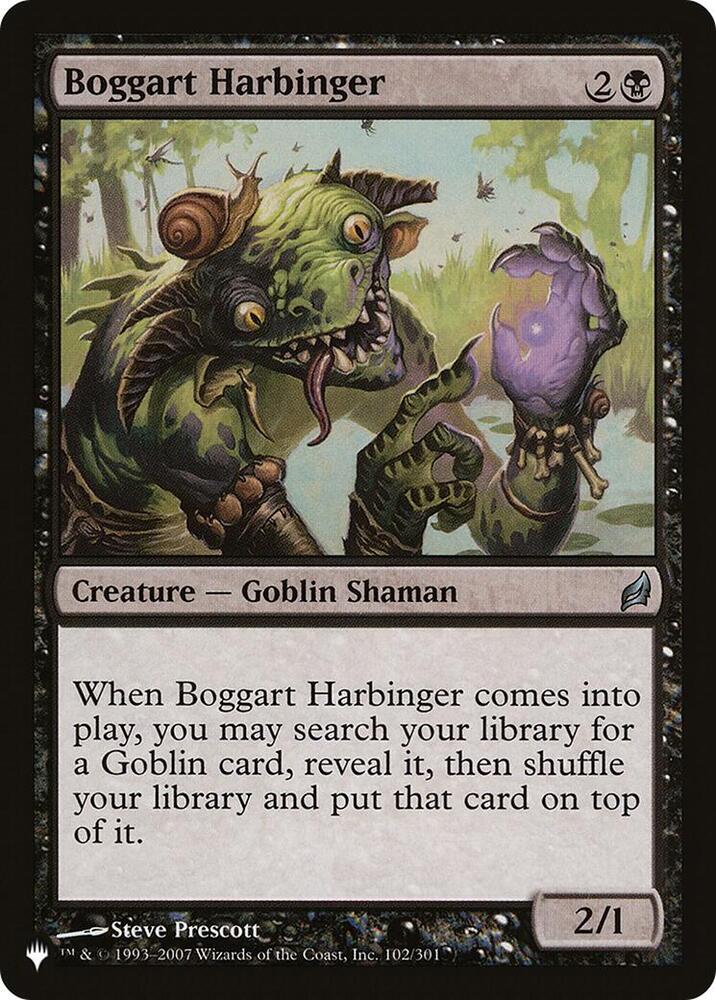 Boggart Harbinger (102/301) (LIST)