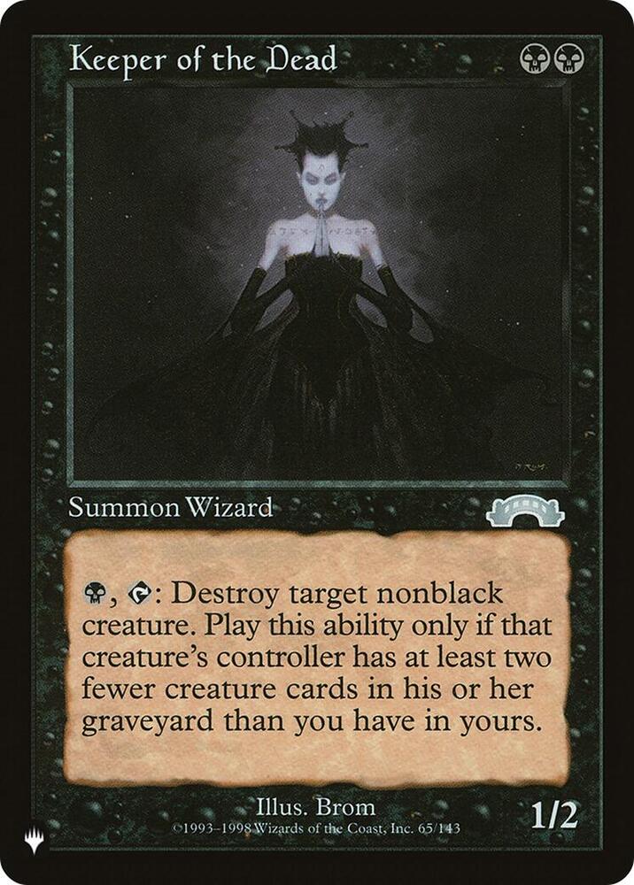 Keeper of the Dead (65/143) (LIST)