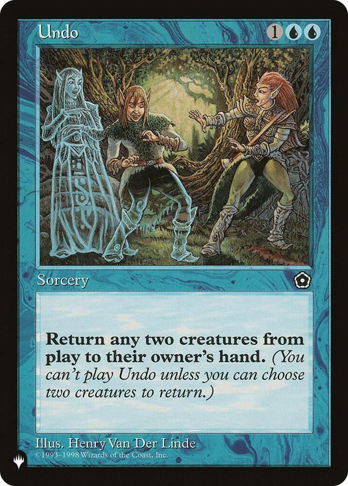 Undo (LIST)