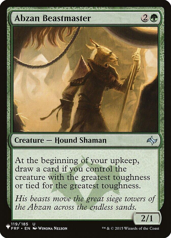 Abzan Beastmaster (119/185) (LIST)