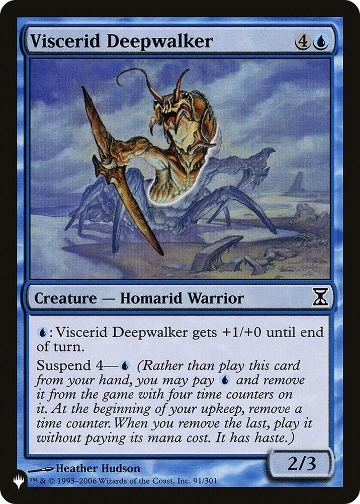 Viscerid Deepwalker (91/301) (LIST)