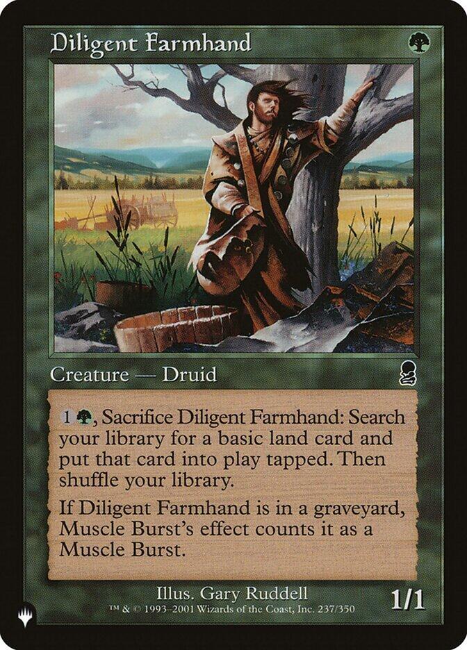 Diligent Farmhand (237/350) (LIST)