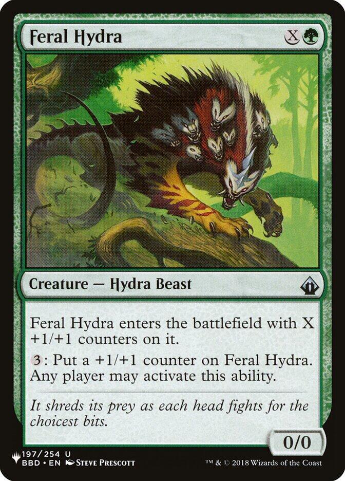 Feral Hydra (197/254) (LIST)