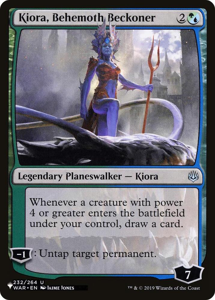Kiora, Behemoth Beckoner (232/264) (LIST)