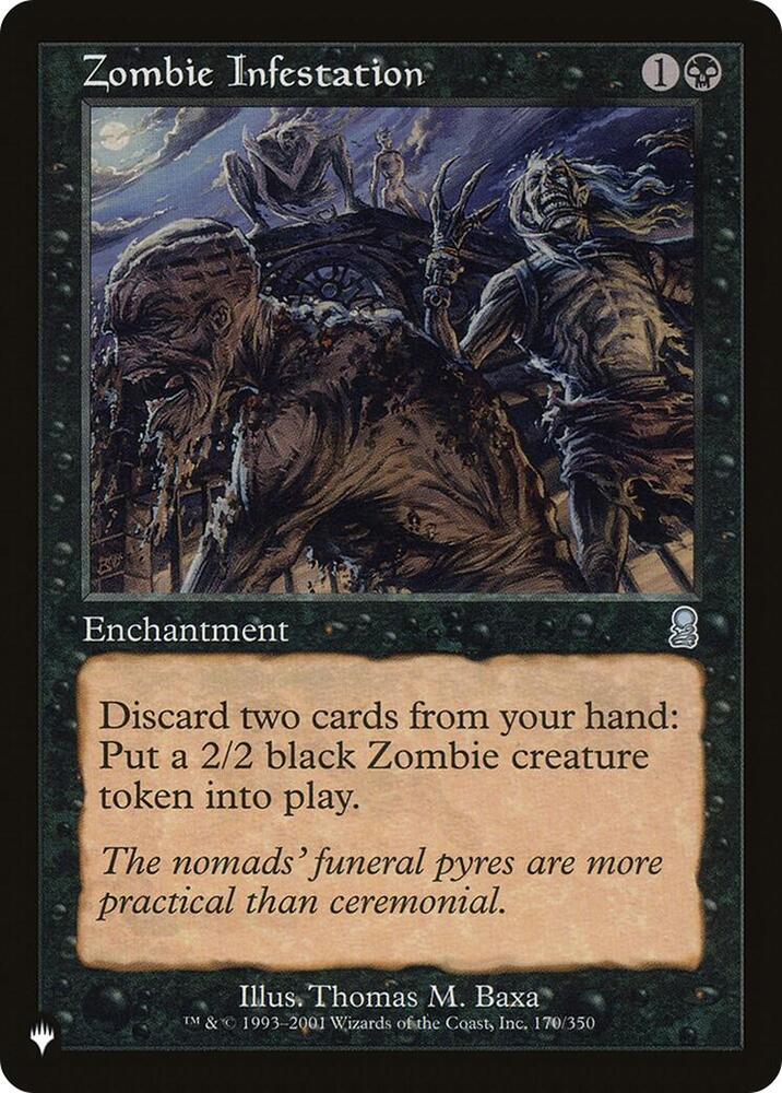 Zombie Infestation (170/350) (LIST)