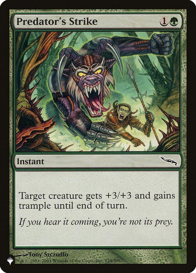 Predator's Strike (128/306) (LIST)