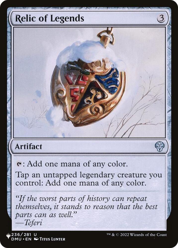 Relic of Legends (236/281) (LIST)
