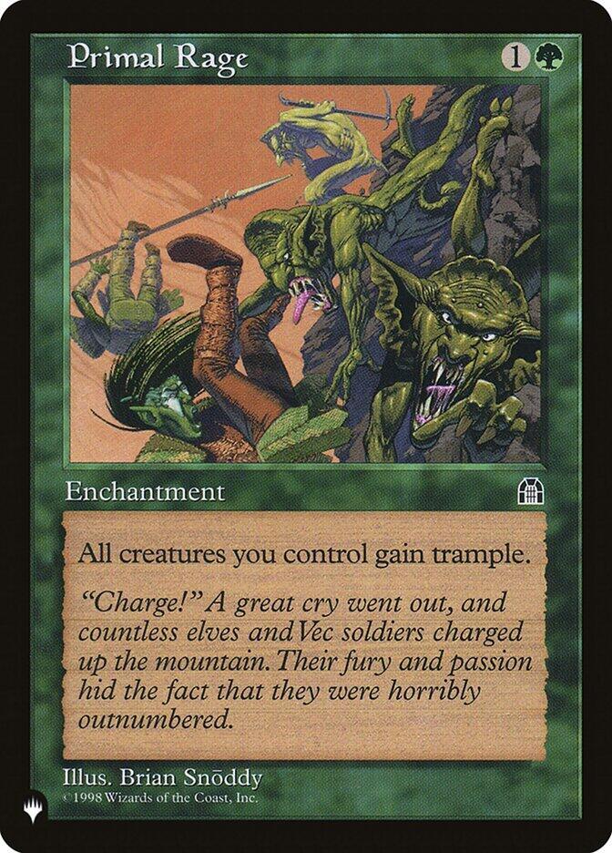 Primal Rage (LIST)