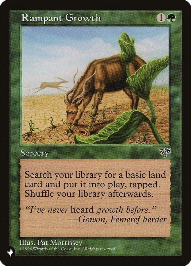 Rampant Growth (MIR) (LIST)