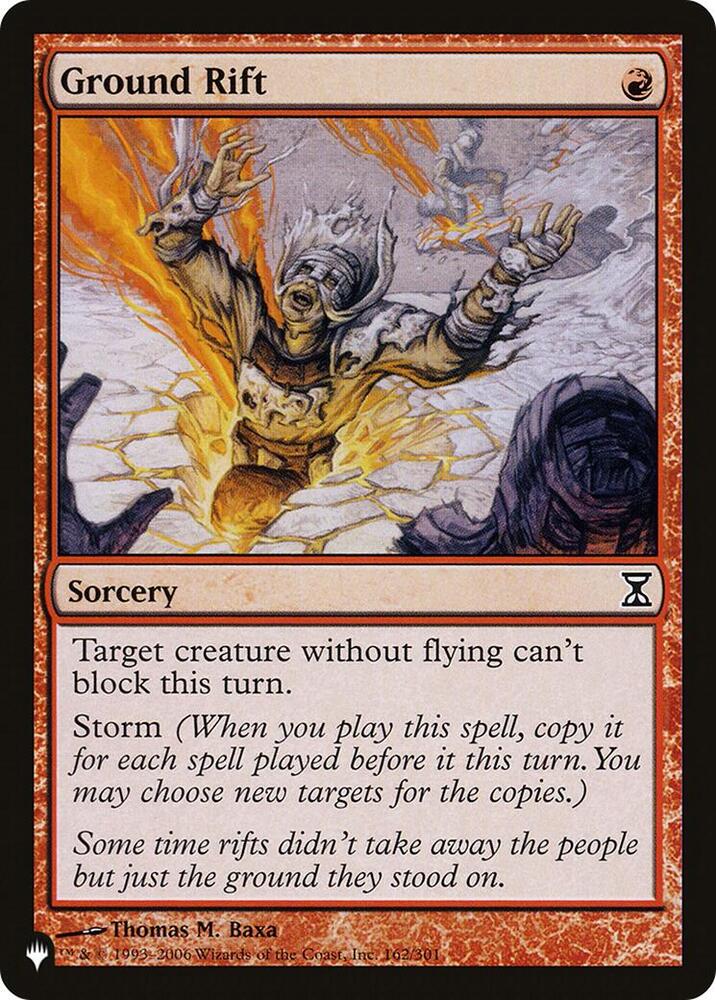 Ground Rift (162/301) (LIST)