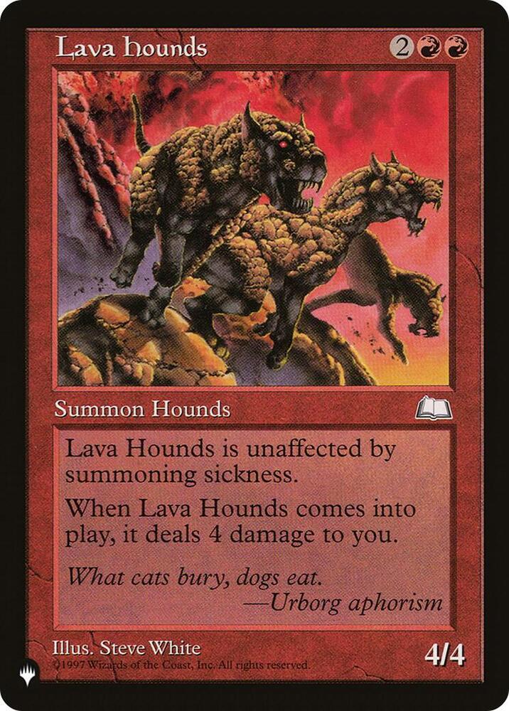 Lava Hounds (LIST)