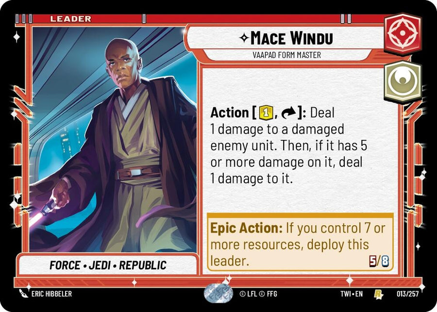 Mace Windu - Vaapad Form Master (013/257) (TWI)