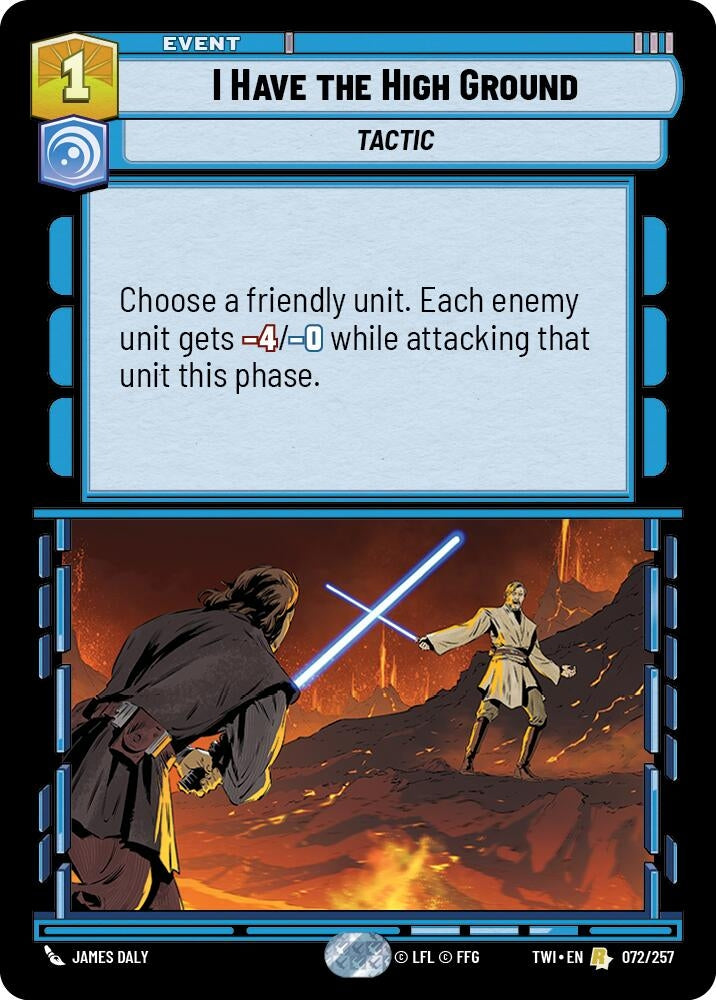 I Have The High Ground (072/257) (TWI)