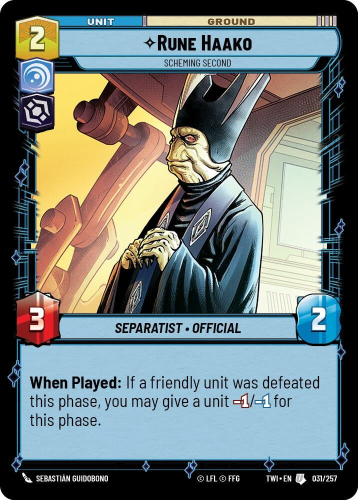 Rune Haako - Scheming Second (031/257) (TWI)