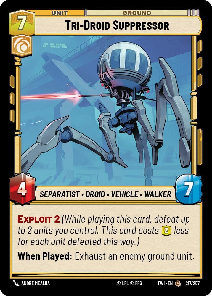 Tri-Droid Suppressor (217/257) (TWI)