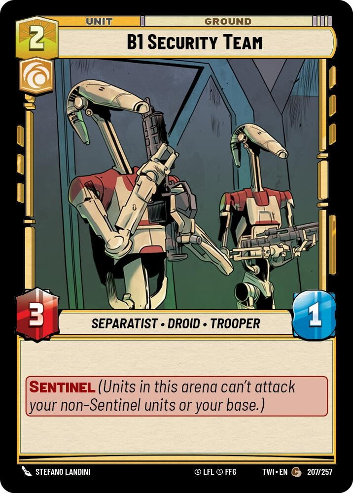 B1 Security Team (207/257) (TWI)