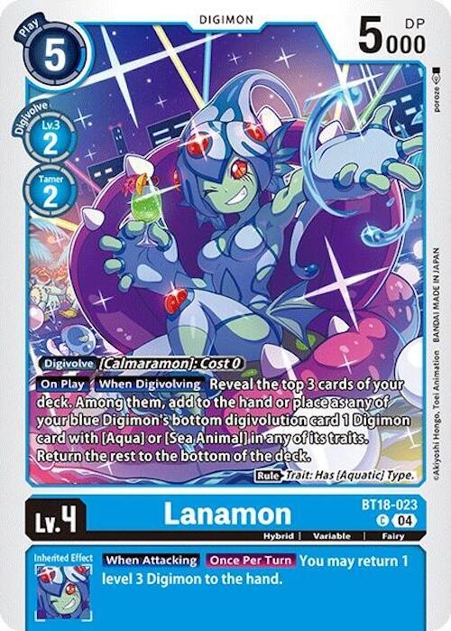 Lanamon (BT18-023 C) (BT18-19)