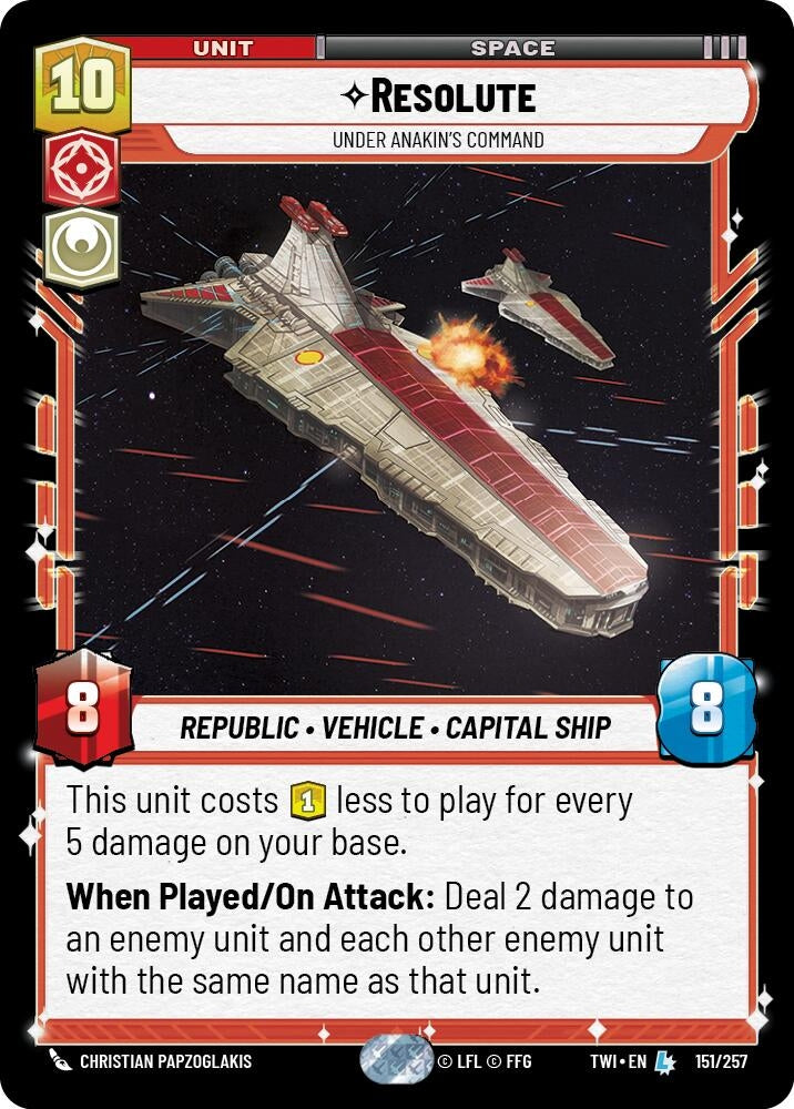 Resolute - Under Anakin's Command (151/257) (TWI)