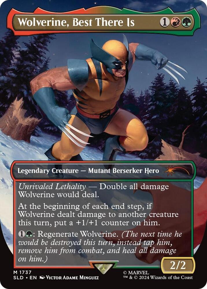 Wolverine, Best There Is (Rainbow Foil) (1737) (SLD)