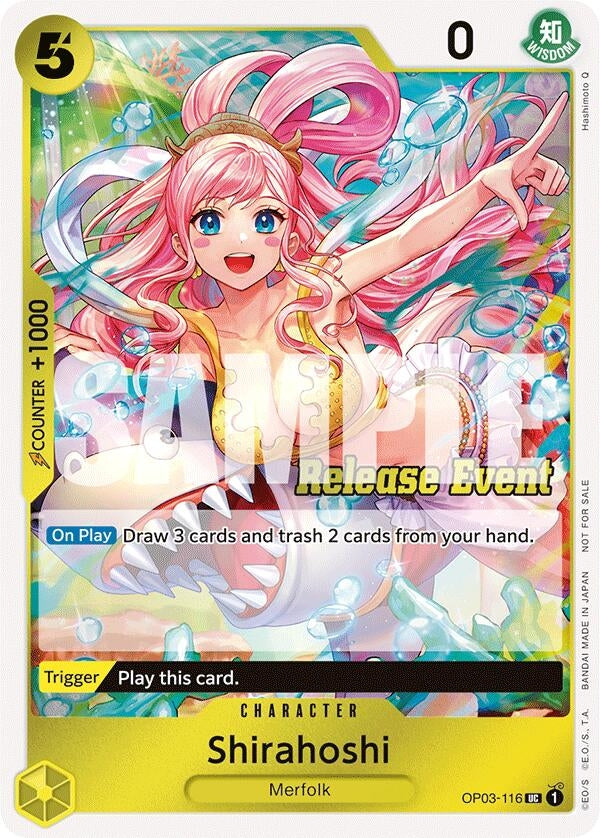 Shirahoshi (ST15 - ST20 Release Event Winner Pack) (OP03-116) (OP-PR)