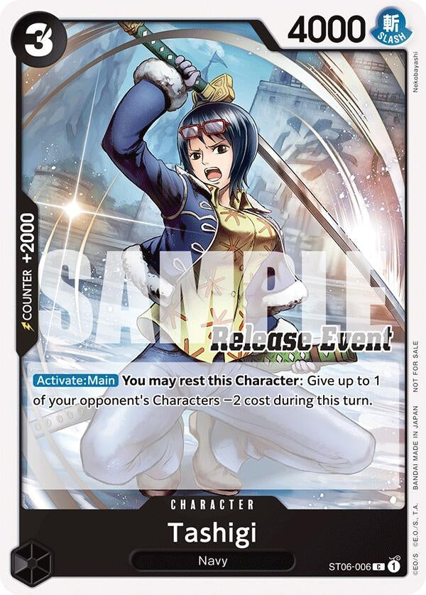 Tashigi (ST15 - ST20 Release Event Pack) (ST06-006) (OP-PR)
