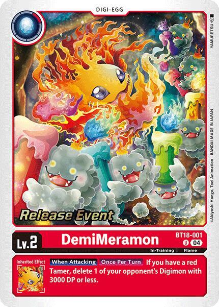 DemiMeramon (BT18-001 U) (BT18-19_PR)