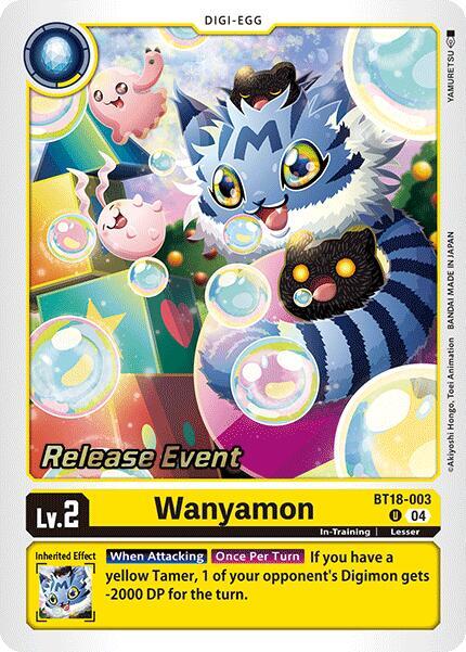Wanyamon (BT18-003 U) (BT18-19_PR)