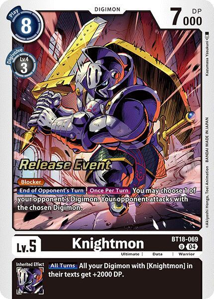Knightmon (BT18-069 U) (BT18-19_PR)