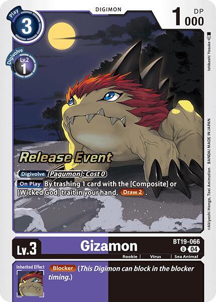 Gizamon (BT19-066 U) (BT18-19_PR)