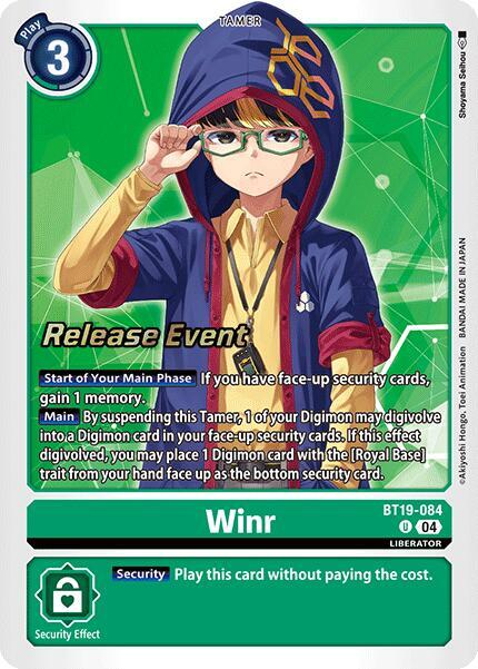 Winr (BT19-084 U) (BT18-19_PR)