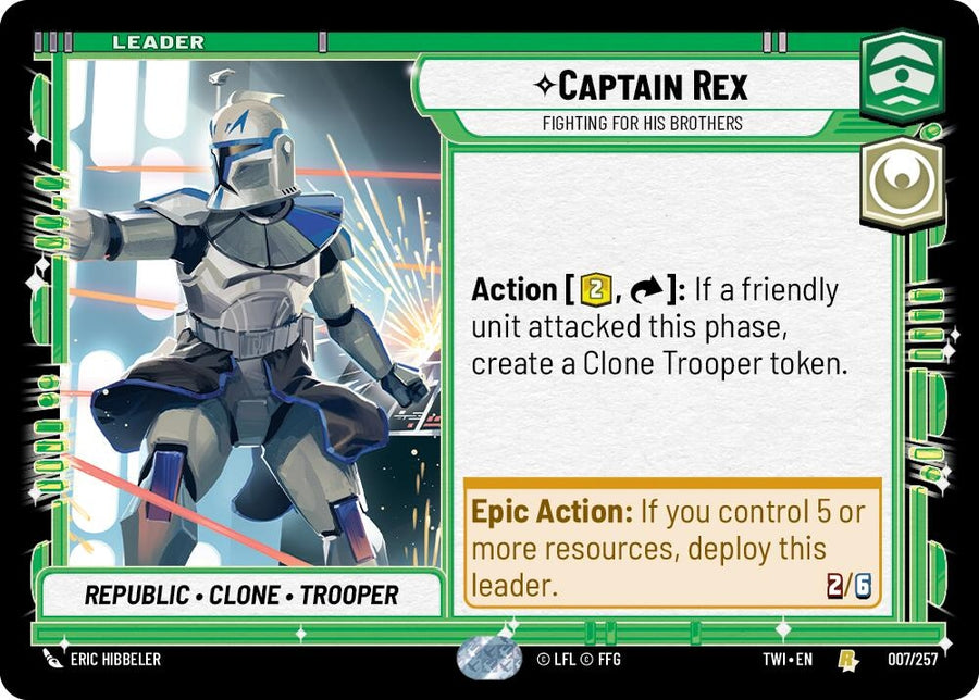 Captain Rex - Fighting For His Brothers (007/257) (TWI)