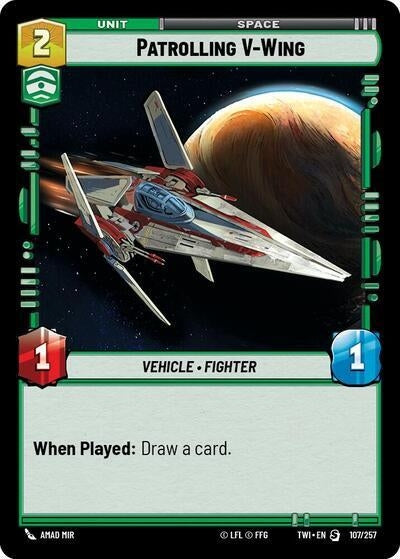 Patrolling V-Wing (107/257) (TWI)