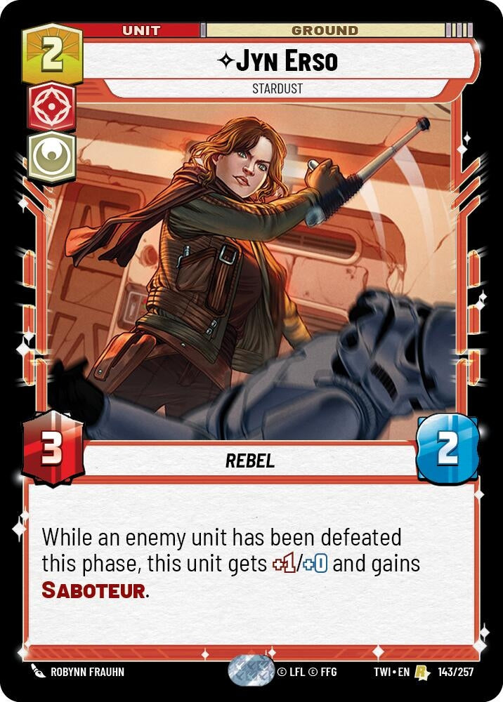 Jyn Erso - Stardust (143/257) (TWI)