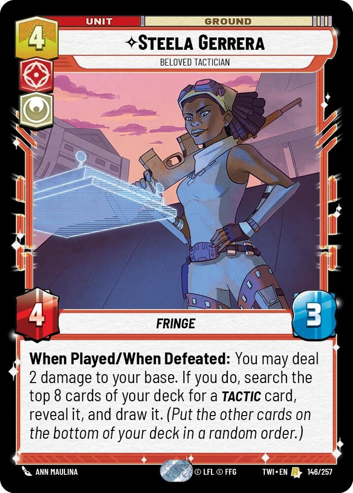 Steela Gerrera - Beloved Tactician (146/257) (TWI)