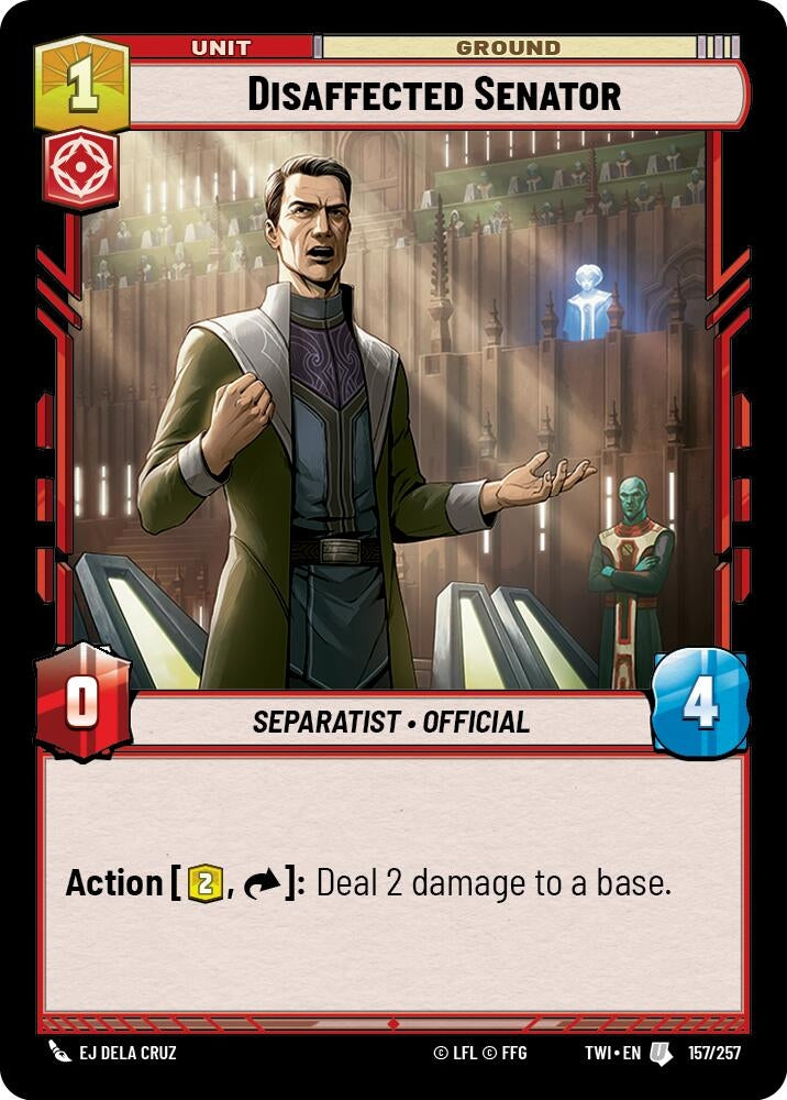 Disaffected Senator (157/257) (TWI)