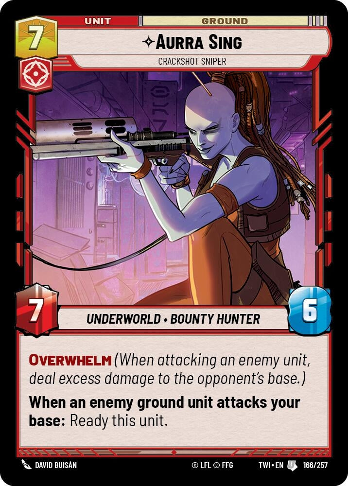 Aurra Sing - Crackshot Sniper (166/257) (TWI)
