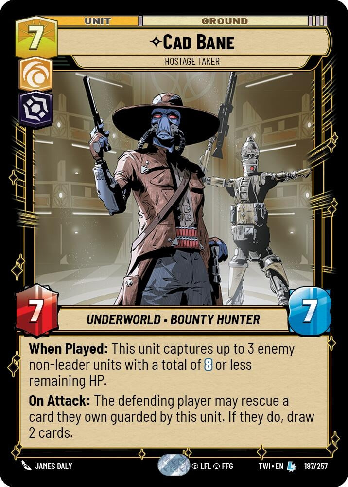 Cad Bane - Hostage Taker (187/257) (TWI)