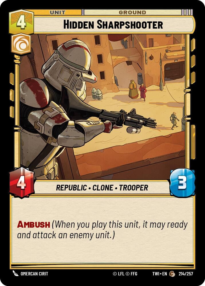 Hidden Sharpshooter (214/257) (TWI)