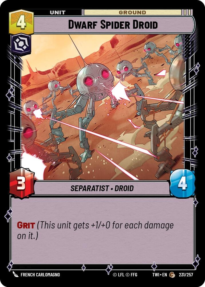 Dwarf Spider Droid (231/257) (TWI)