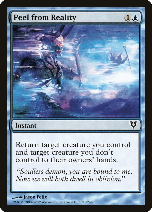 Image for Peel from Reality (71) (AVR) - Magic: The Gathering