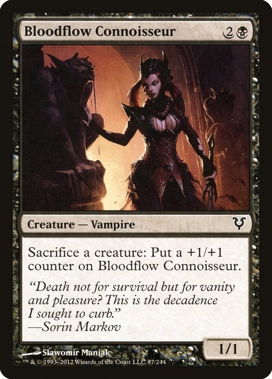 Image for Bloodflow Connoisseur (87) (AVR) - Magic: The Gathering