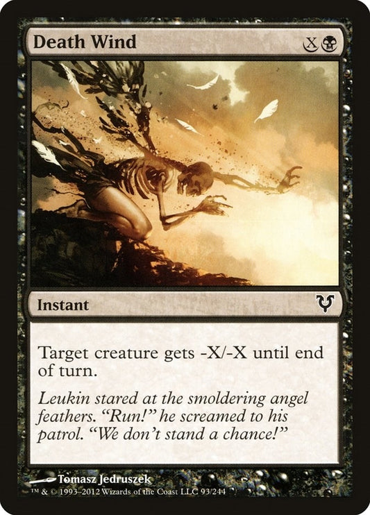 Image for Death Wind (93) (AVR) - Magic: The Gathering