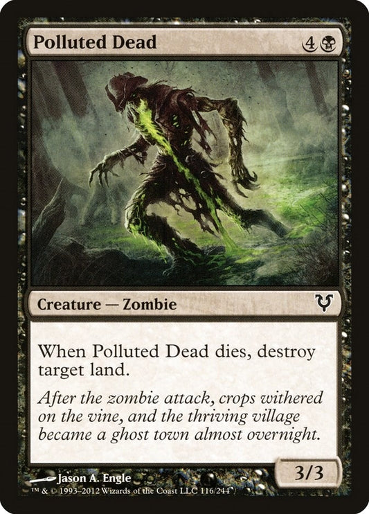 Image for Polluted Dead (116) (AVR) - Magic: The Gathering