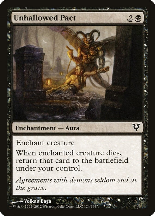 Image for Unhallowed Pact (124) (AVR) - Magic: The Gathering