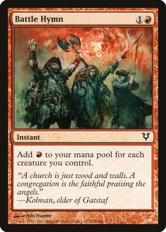 Image for Battle Hymn (128) (AVR) - Magic: The Gathering