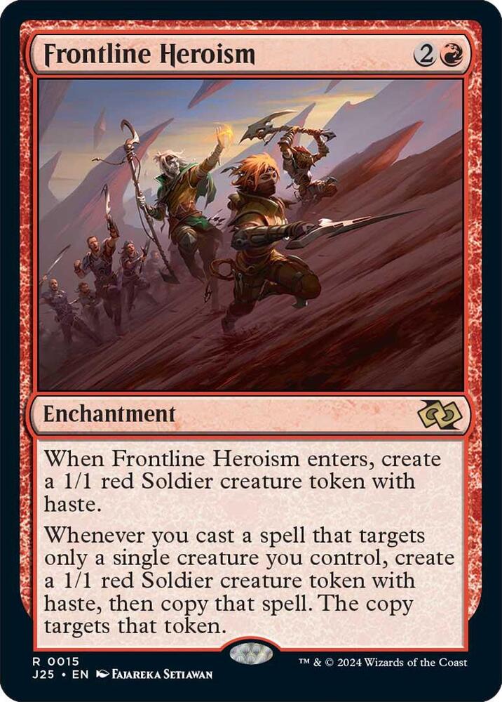 Frontline Heroism (15) (J25)
