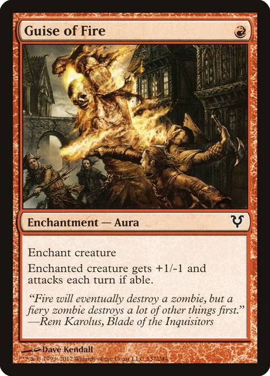 Image for Guise of Fire (137) (AVR) - Magic: The Gathering