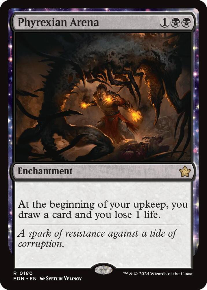 Phyrexian Arena (180) (FDN)