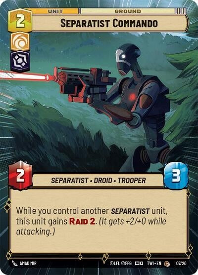 Separatist Commando (Hyperspace) (07/20) (TWI-WPP)